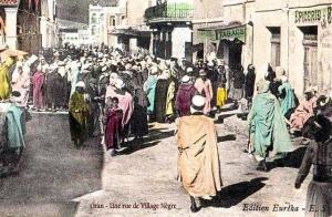 Oran - Une rue du Village Nègre