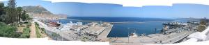 Panorama sur le Port d'Oran