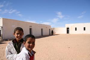 Ecole des réfugiés à Smara