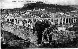 Pont de Sidi Rached, pris de la route de Sétif