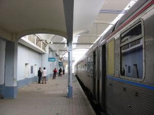 A l'interieur de la gare de Tlemcen