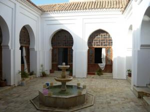 Cour intérieure de la mosquée
