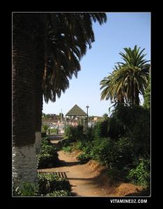 Jardin public supplombant le Grand Bassin