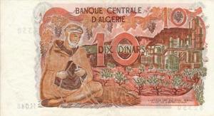 Billet de 10 Dinars 01 Novembre 1970