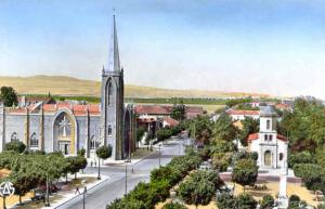 Hammam Bouhdjer, l'eglise et le temple