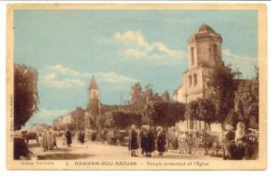 Hammam Bouhadjar, Le temple protestant et l'église