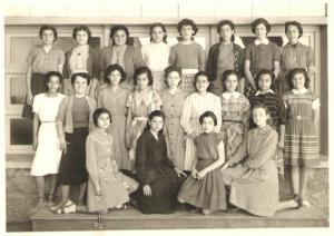 Hammam Bouhdjar, Classe de filles 1955