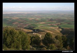 Sidi Belabess vue du Mont Tessala 1063 m d'altitude