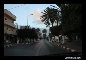 Boulevard à Arzew