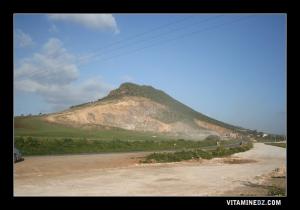 Djebel Touila ou Djbel Mennguel, carrière