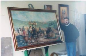 un moulin à l'huile