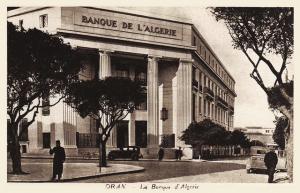 Oran Banque d' Algérie (époque de la colonisation)