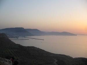 La Baie d'Oran au Coucher du Soleil