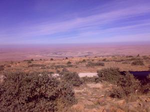 El Bayadh  Vue de Boudarga