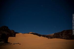 La Nut sur le Désert d'Illizi