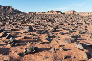 Terrain pierreux à illizi