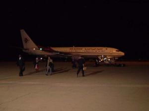 Arrivée 737 AH - Aéroport Takhamalt - Illizi