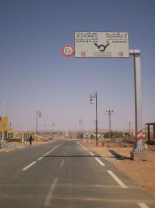 Croisement de Djanet et Ouargla (Illizi)