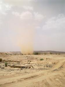 Tourbillon de Sable (Désert d'Illizi)