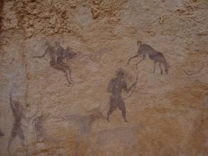 Peinture Rupestre Dans la région de Sefar Tassili (Wilaya d'Illizi)