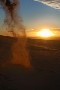 Tempête de sable à Illizi