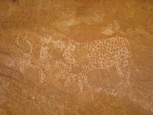 Peinture Rupestre du Tassili (Illizi)