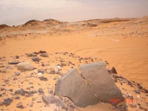 Terre de feu d'In Amenas (illizi)