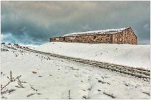 Neige sur un Hangar de Bordj Bou Arrerij