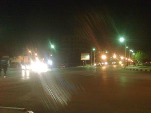 Ville de Bordj Bou Arréridj la nuit