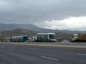 Tramway Convoi Exceptionnel (Bordj Bou Arrerij)