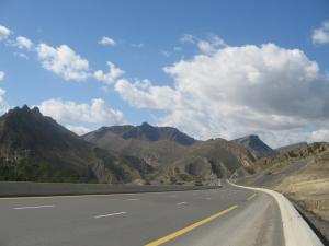 Route Nationale N°1   Passage chaine des bibans (Bordj Bou Arrerij)