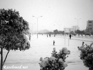 Ras el Oued,sous la neige