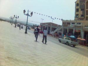 Le Boulevard sur la côte de Boumerdes