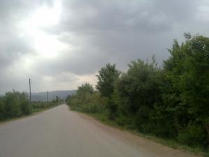 Petite route dans la périphérie de Boumerdes