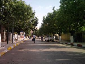 Allée centrale de la commune de Corso (Wilaya de Boumerdes)