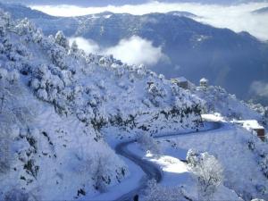 Larbaa nath irathen sous la neige (Boumerdes)