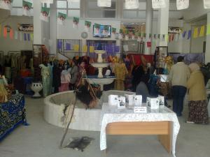Exposition d'artisanat à El Taref