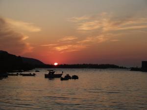 COUCHER DE SOLEIL VU DU PORT D'EL KALA