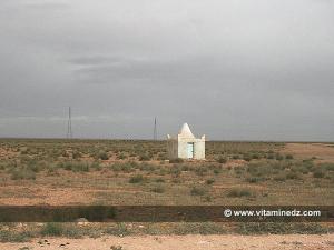 Marabout, sur la route Naama - El Bayadh
