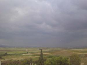 Paysage de Médéa en Hiver