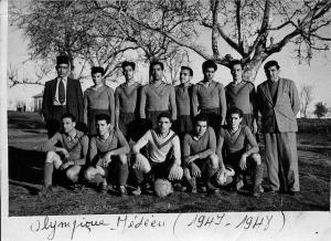 OM Médéa les années 40-50