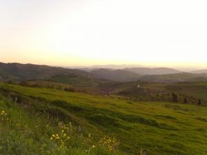 Paysage de Médéa au Printemps