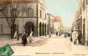 la Mairie de Médéa (Période Coloniale)