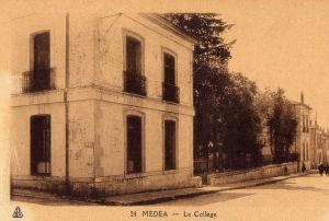 Médéa période coloniale  le Collège