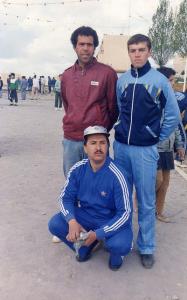 Pétanque à Médéa   Triplette pétanque 1987