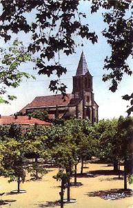 Eglise de Médéa en période Coloniale