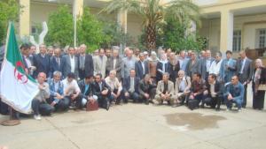 Journée memorial à l'ocasion du journée de l'etudiant 19 mai 1956 , regroupement des anciens éleves du lycee bencheneb des années 50 et 60 , organisée par la direction de la culture en colabor.av. l'association   les amis de la ville de medea