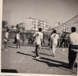 OM Médéa Volley ball en 1968 au Stade Si Hamdane