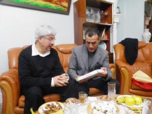 L'Offre d'un Livre sur Médéa au Professeur Saadane