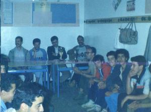 Section Hand ball OM Médéa en 1985